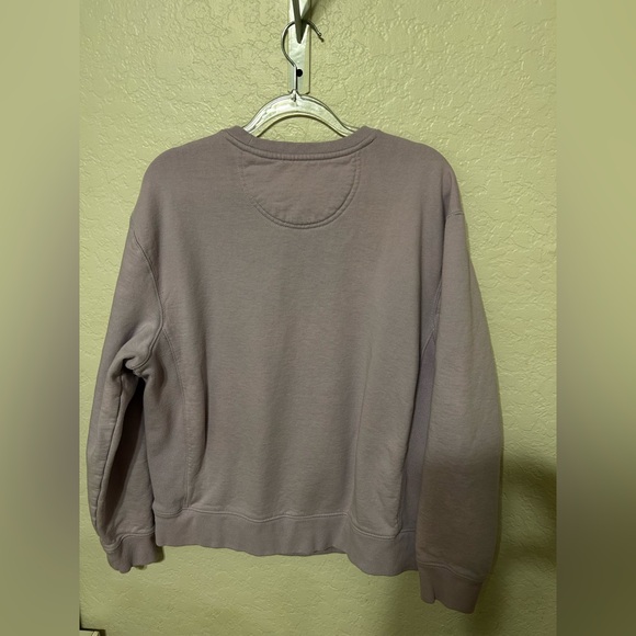 ⛵️Life Is Good women’s Lavender Sweatshirt with Tree Graphics size L GUC - Picture 3 of 8